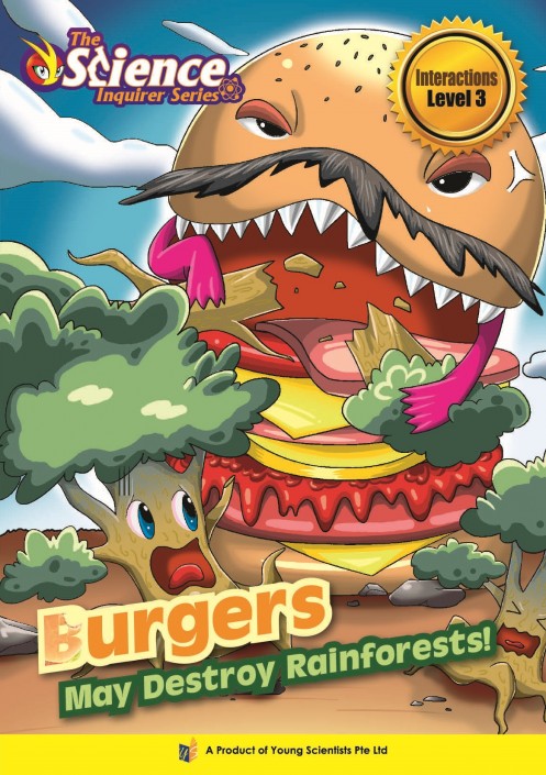 BURGERS MAY DESTROY RAINFORESTS! Level 3